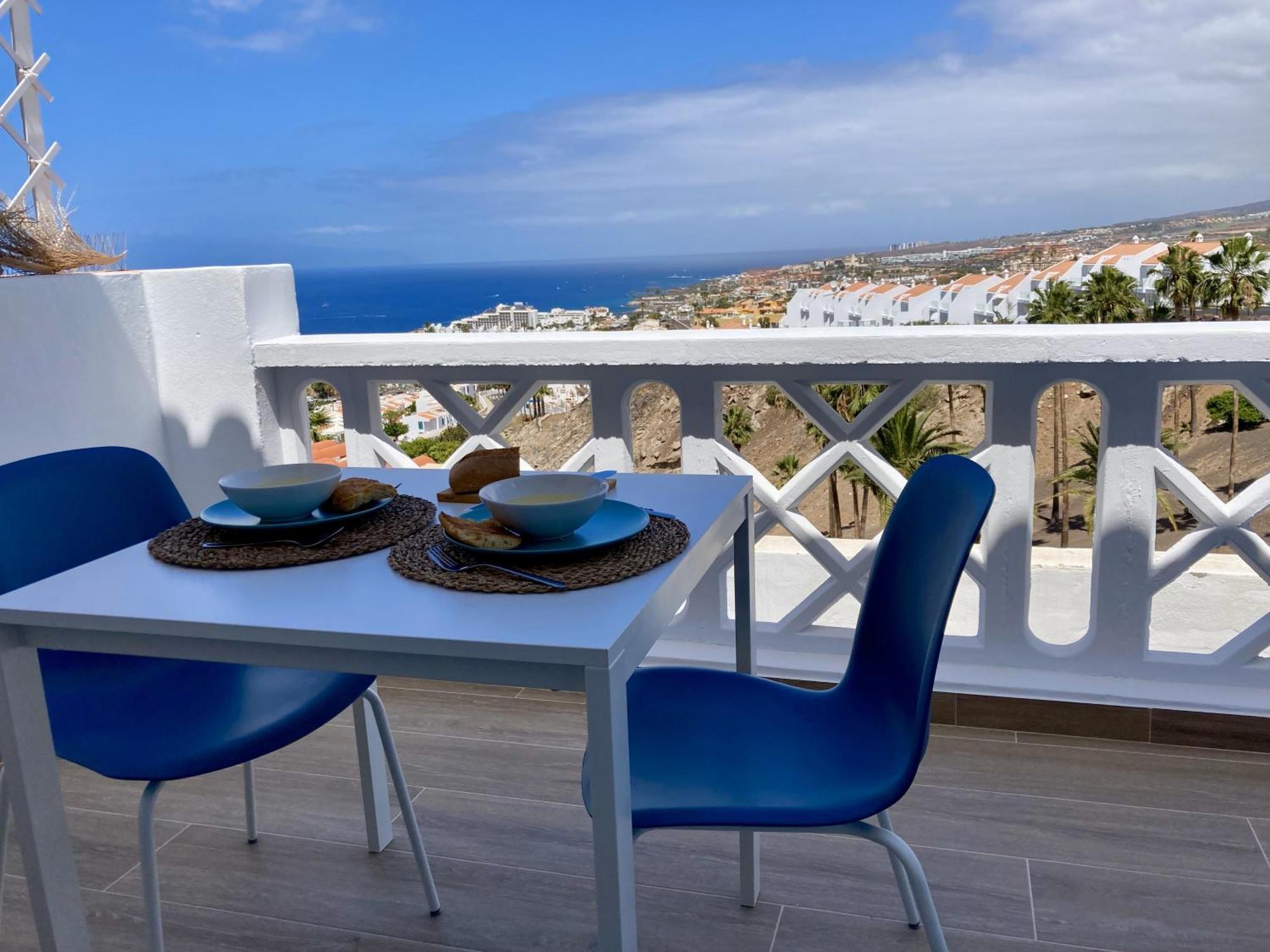 Costa Adeje - Modern Apartment With Terrace Views Of Ocean & Sunset Eksteriør billede