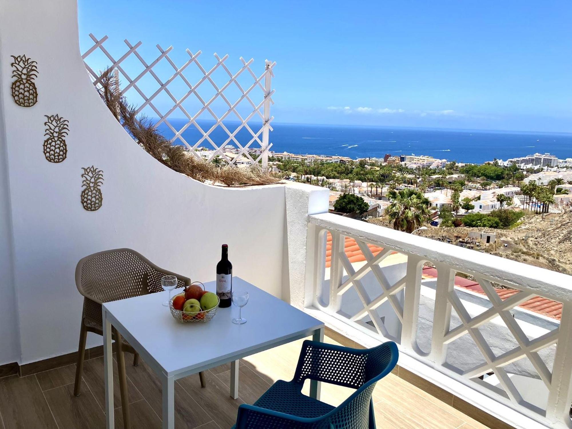 Costa Adeje - Modern Apartment With Terrace Views Of Ocean & Sunset Eksteriør billede